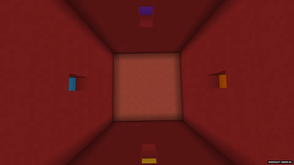 Rangli xonalar — Minecraft xarita, rasm 6