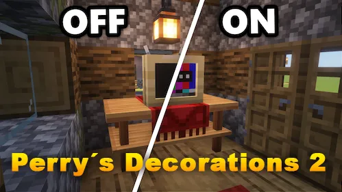 Perry´s Decorations 2 — Minecraft mod, rasm 1