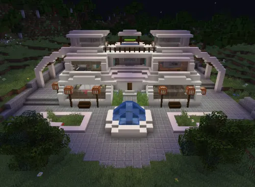 Qasri bor xarita — Minecraft xarita, rasm 1