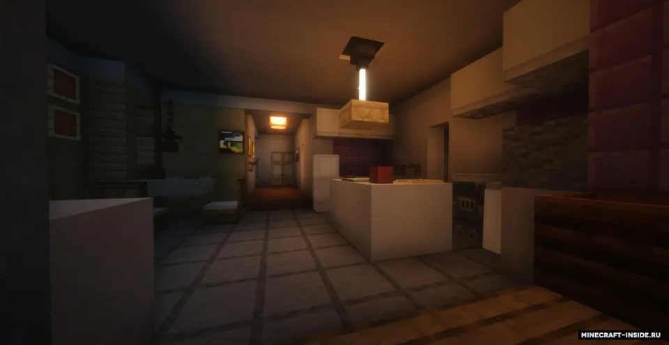 VISAGE qo'rqinchli yashirinmachoq xaritasi — Minecraft xarita, rasm 5