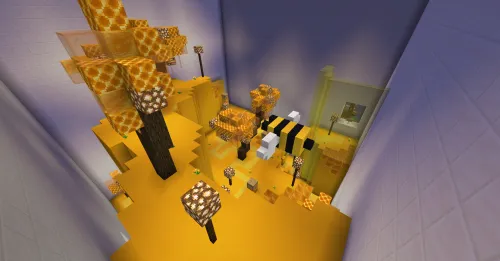 U Parkour — Minecraft xarita, rasm 1