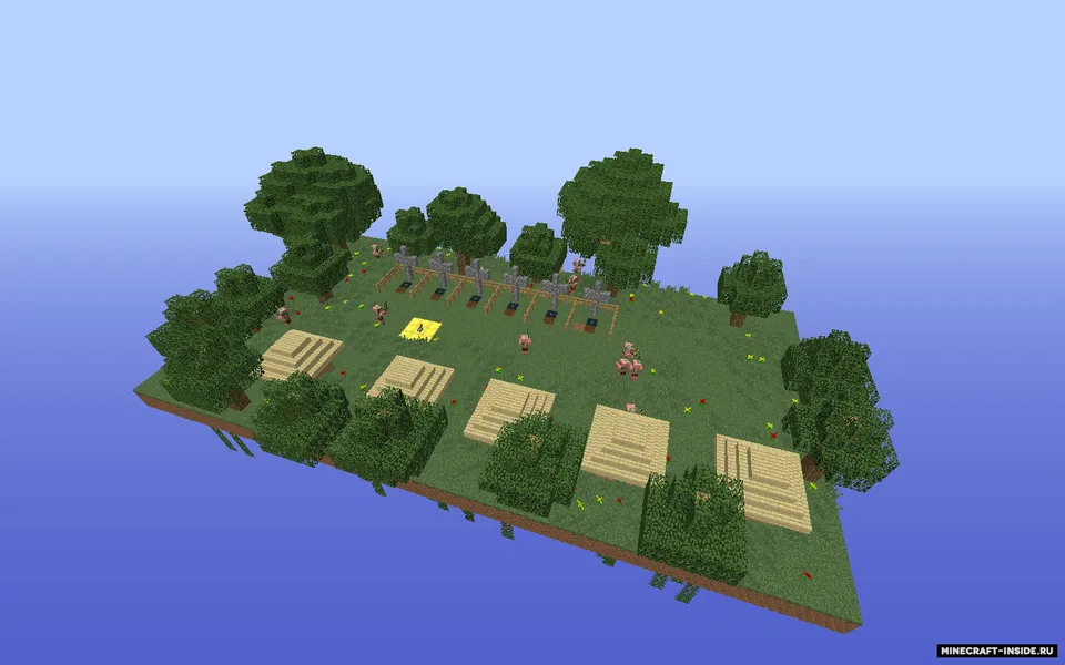 Oltita zo'r orol — Minecraft xarita, rasm 7