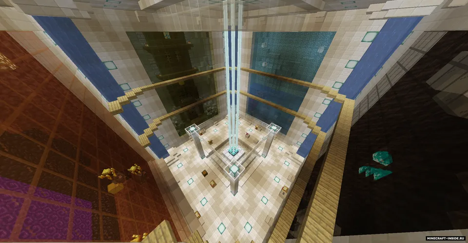 Escape the Library — Minecraft xarita, rasm 1