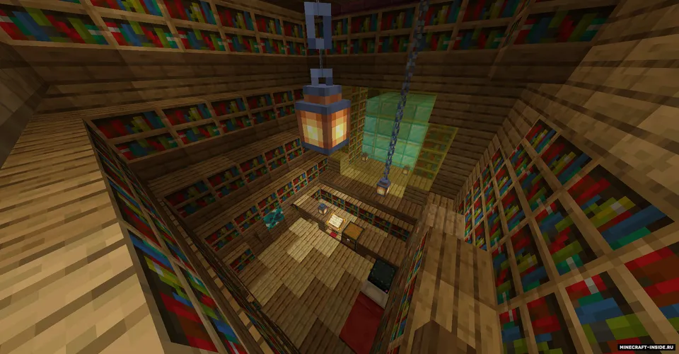 Escape the Library — Minecraft xarita, rasm 3