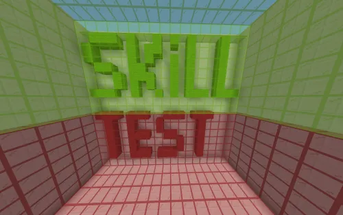 Minecraft SkillTest By Kennenus — Minecraft xarita, rasm 1