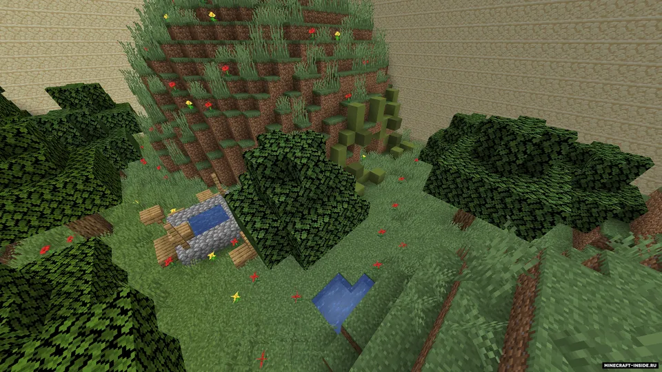 4 Biomes KitPVP — Minecraft xarita, rasm 5