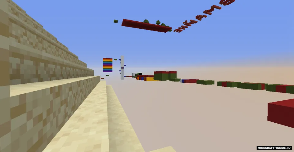 Ro-parkur — Minecraft xarita, rasm 3