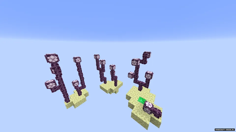 Uch dunyo bo'ylab parkur — Minecraft xarita, rasm 2