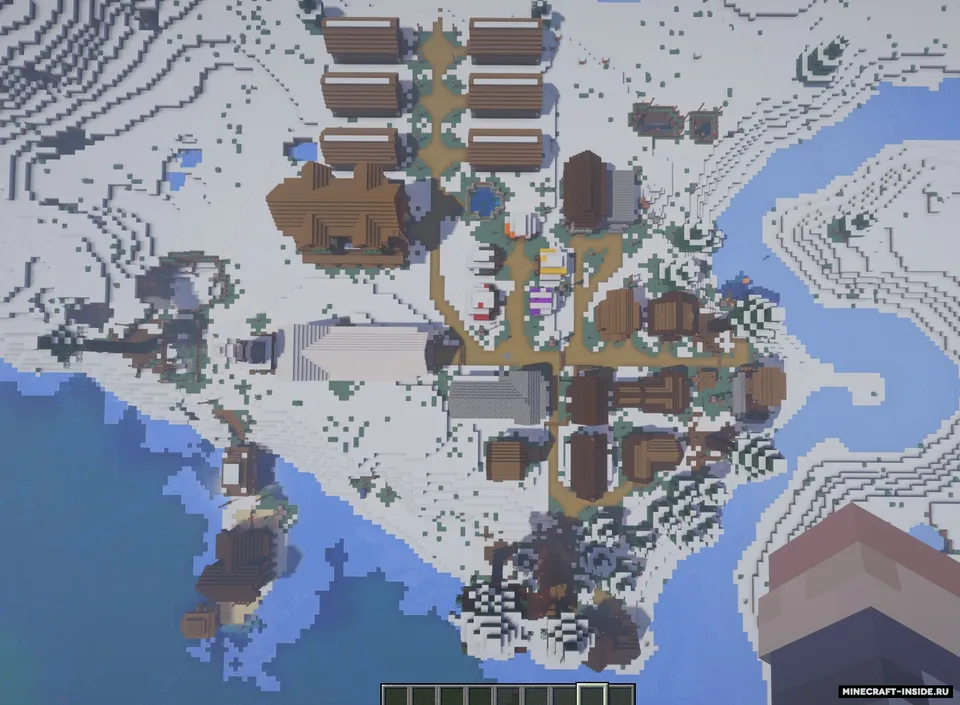 Dekorativ qishloqcha — Minecraft xarita, rasm 2