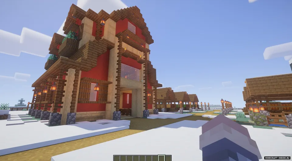Dekorativ qishloqcha — Minecraft xarita, rasm 3