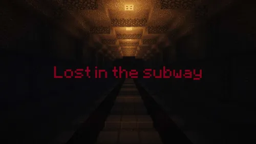 Lost in the subway — Minecraft xarita, rasm 1