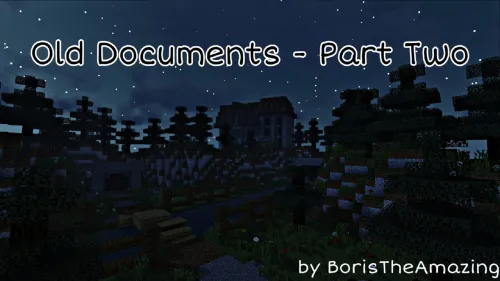 Old Documents - Part Two — Minecraft xarita, rasm 1