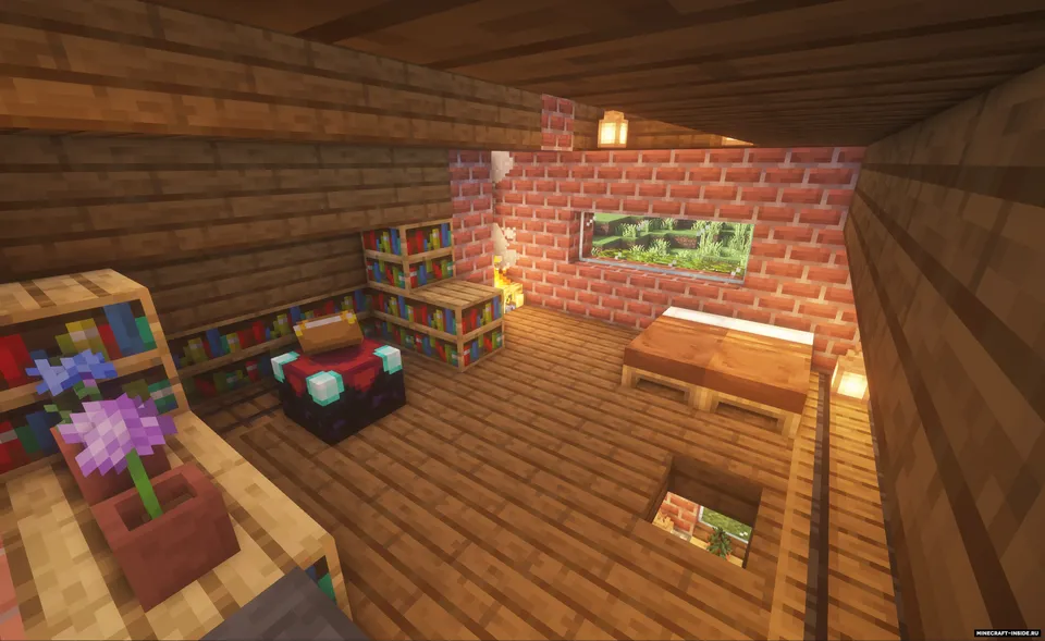 Survival Simple Brick House — Minecraft xarita, rasm 3