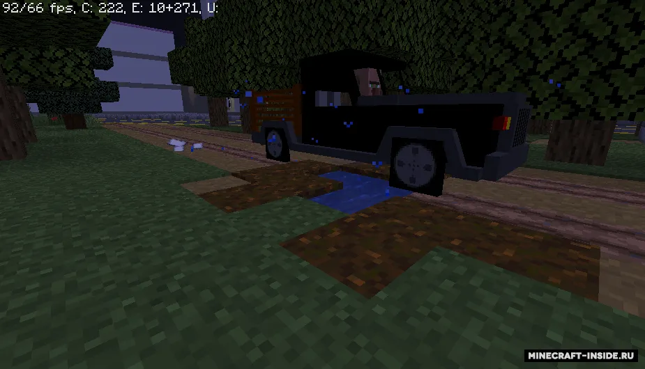 Jonli tungi shahar — Minecraft xarita, rasm 3