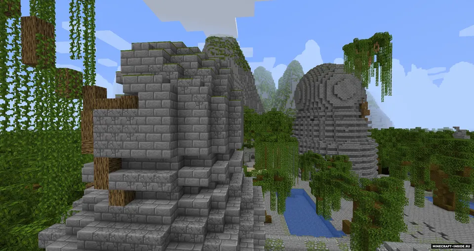 Ruiun of a Temple — Minecraft xarita, rasm 4