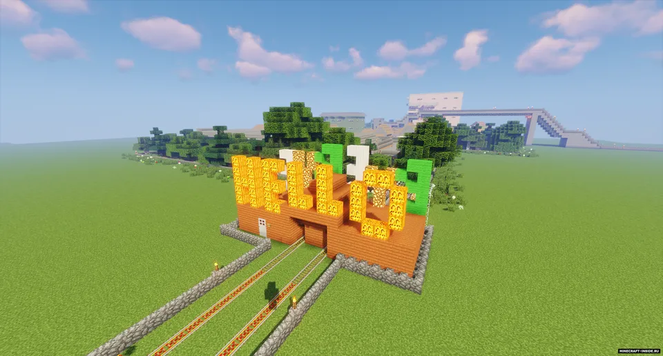 MINI-mamlakat "Markaziy" — Minecraft xarita, rasm 1