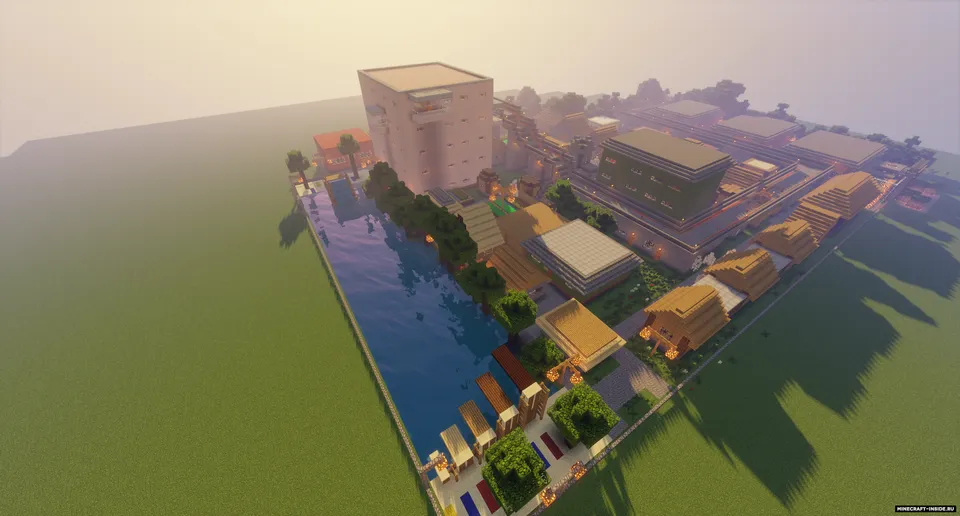 MINI-mamlakat "Markaziy" — Minecraft xarita, rasm 2