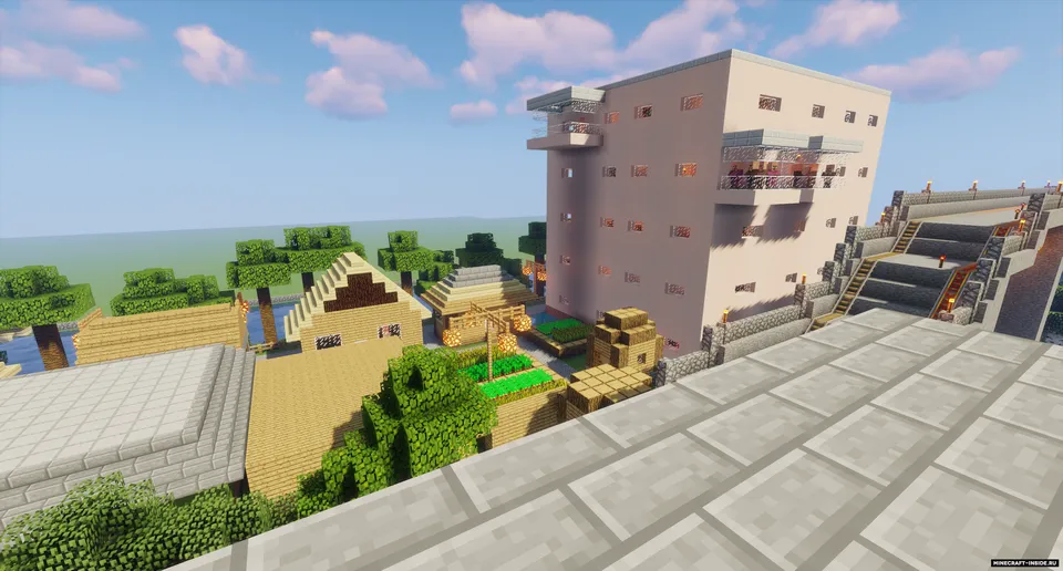 MINI-mamlakat "Markaziy" — Minecraft xarita, rasm 5