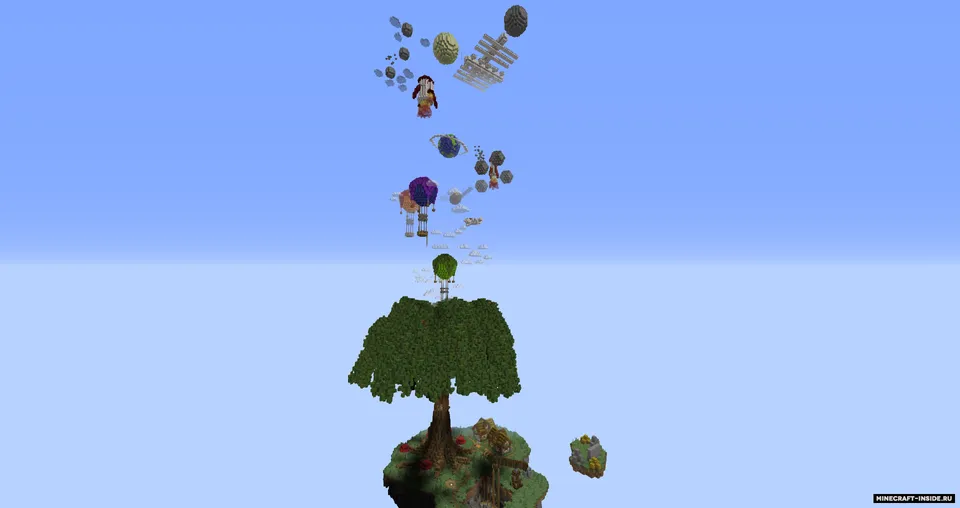 Parkour Your Way Up — Minecraft xarita, rasm 3