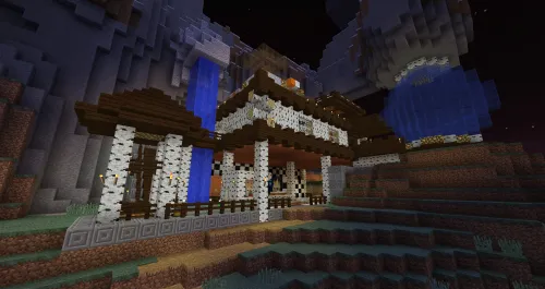 FunZone BiB (BiB ko'ngilochar zonasi) — Minecraft xarita, rasm 1