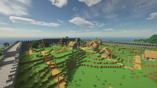 Medieval town | Panden — Minecraft xarita, rasm 1