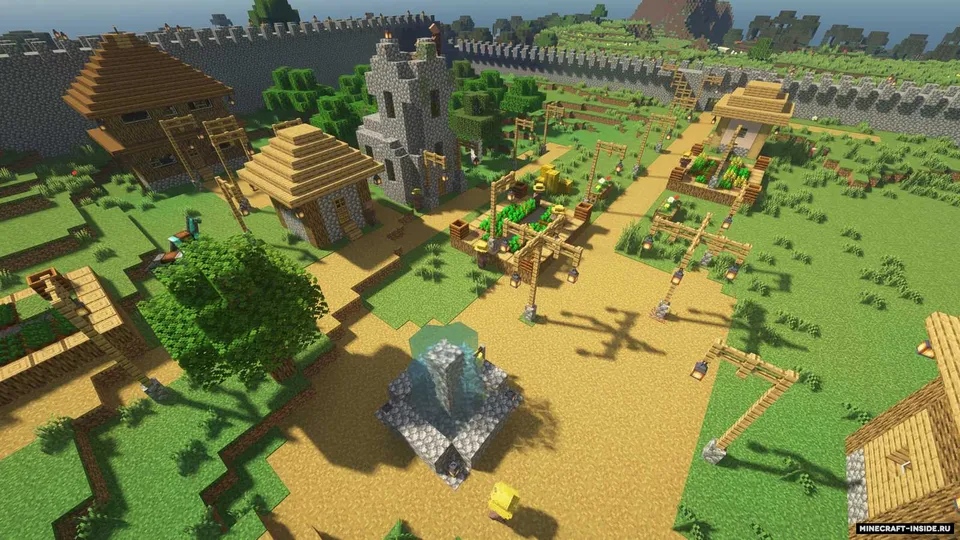 Medieval town | Panden — Minecraft xarita, rasm 2