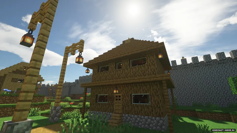 Medieval town | Panden — Minecraft xarita, rasm 3