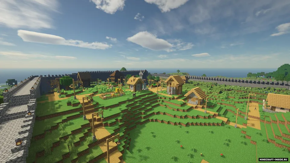 Medieval town | Panden — Minecraft xarita, rasm 4