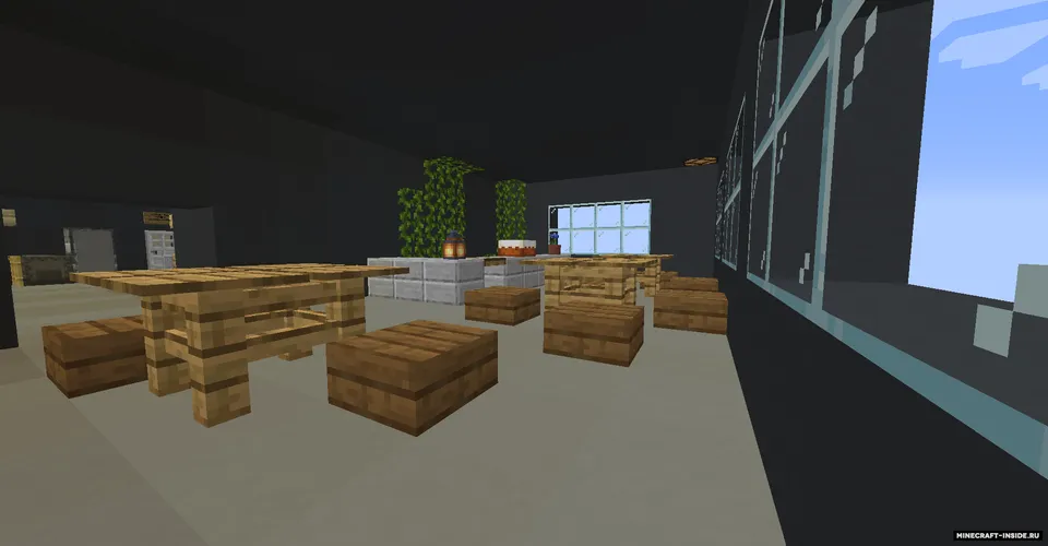 Ofisda yashirinmachoq — Minecraft xarita, rasm 3