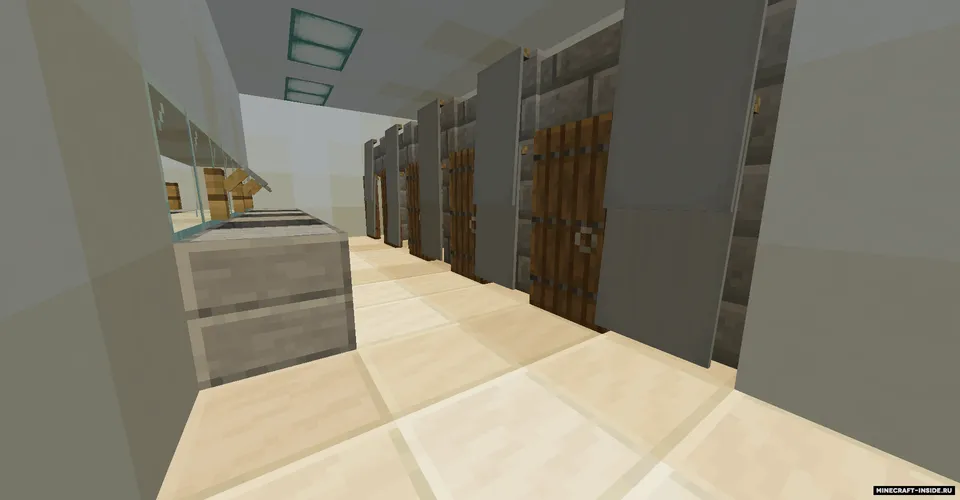 Ofisda yashirinmachoq — Minecraft xarita, rasm 4