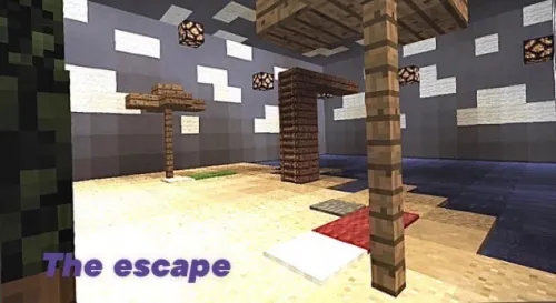 Qamoqdan qochish — Minecraft xarita, rasm 1