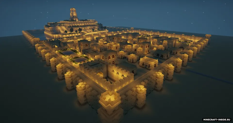 Semiramida osma bog'lari — Minecraft xarita, rasm 2