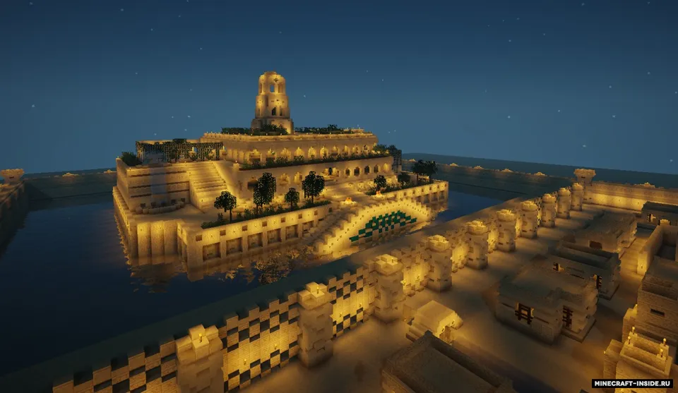 Semiramida osma bog'lari — Minecraft xarita, rasm 4
