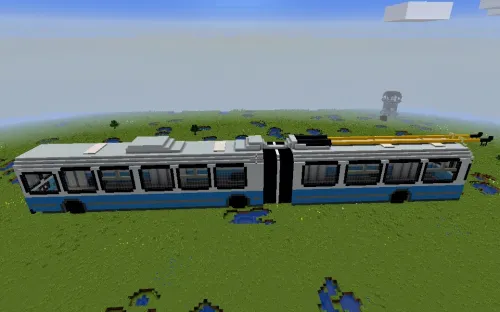 foggydanger tomonidan Ziu 10 trolleybus modeli — Minecraft xarita, rasm 1