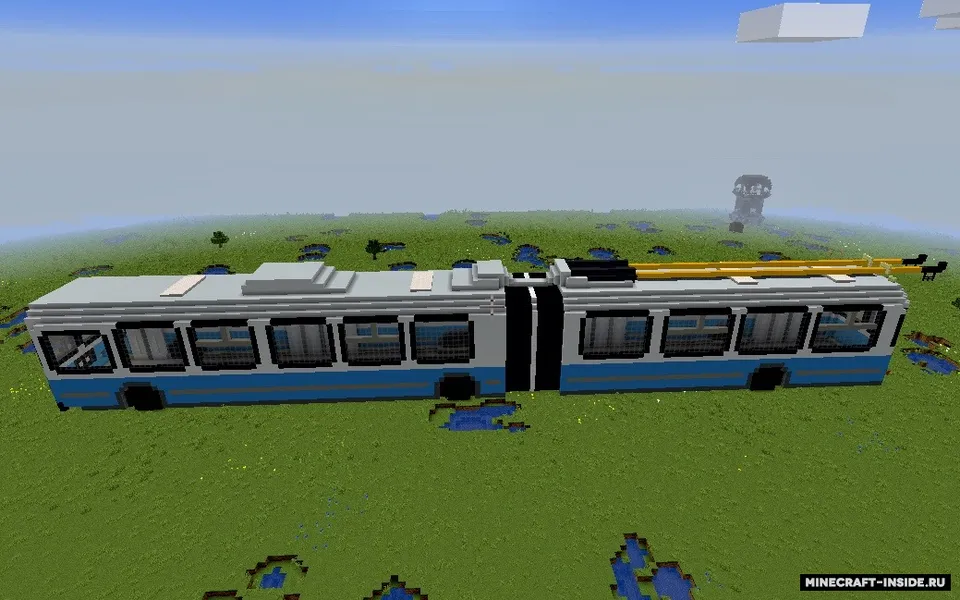 foggydanger tomonidan Ziu 10 trolleybus modeli — Minecraft xarita, rasm 3