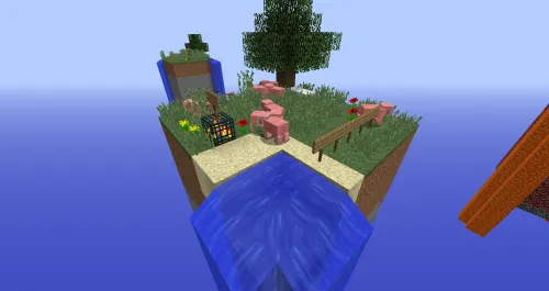 Osmon omon qolishi — Minecraft xarita, rasm 1