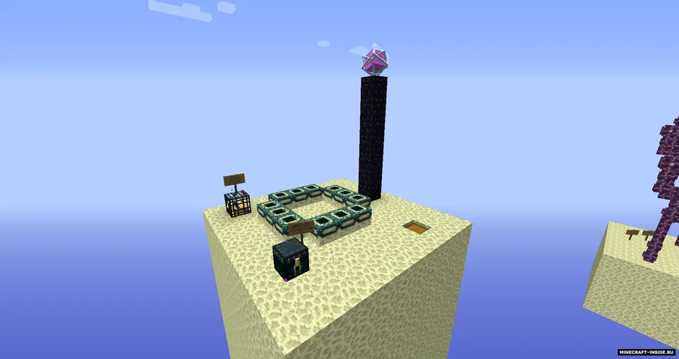 Osmon omon qolishi — Minecraft xarita, rasm 4