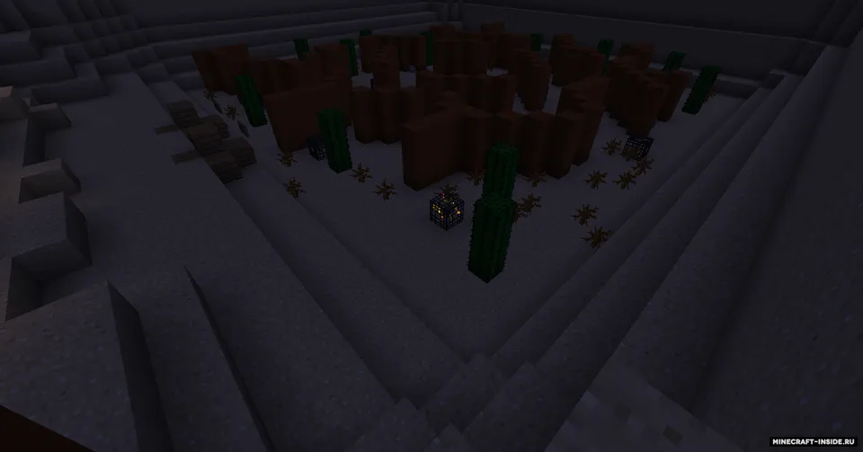 Mob arena - western — Minecraft xarita, rasm 2
