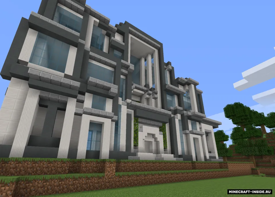 Katya tomonidan katta uy — Minecraft xarita, rasm 2