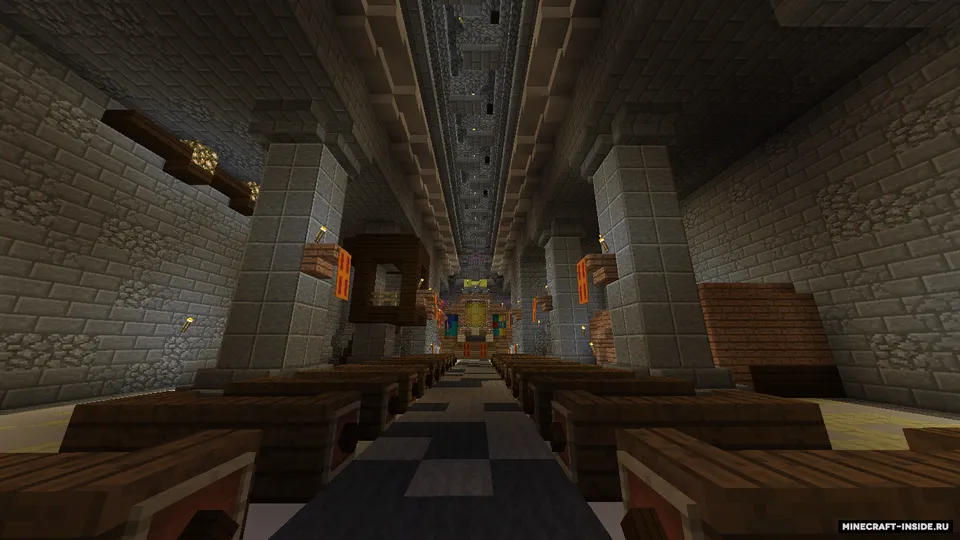 Gotika sobori — Minecraft xarita, rasm 2
