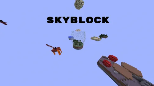 Kroko tomonidan SkyBlock — Minecraft xarita, rasm 1