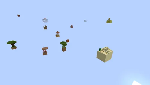 Orollarda qiziqarli omon qolish 3 — Minecraft xarita, rasm 1
