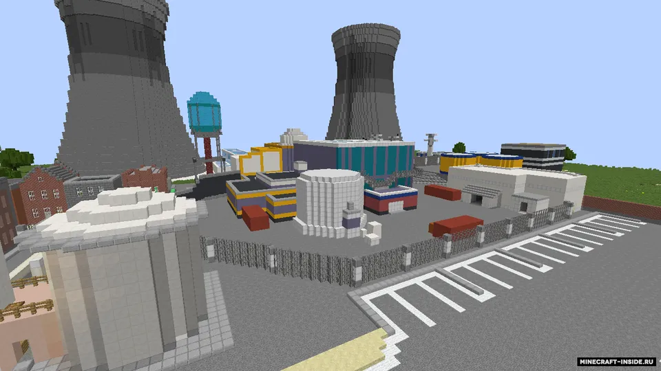 de_dust2 de_nuke — Minecraft xarita, rasm 7
