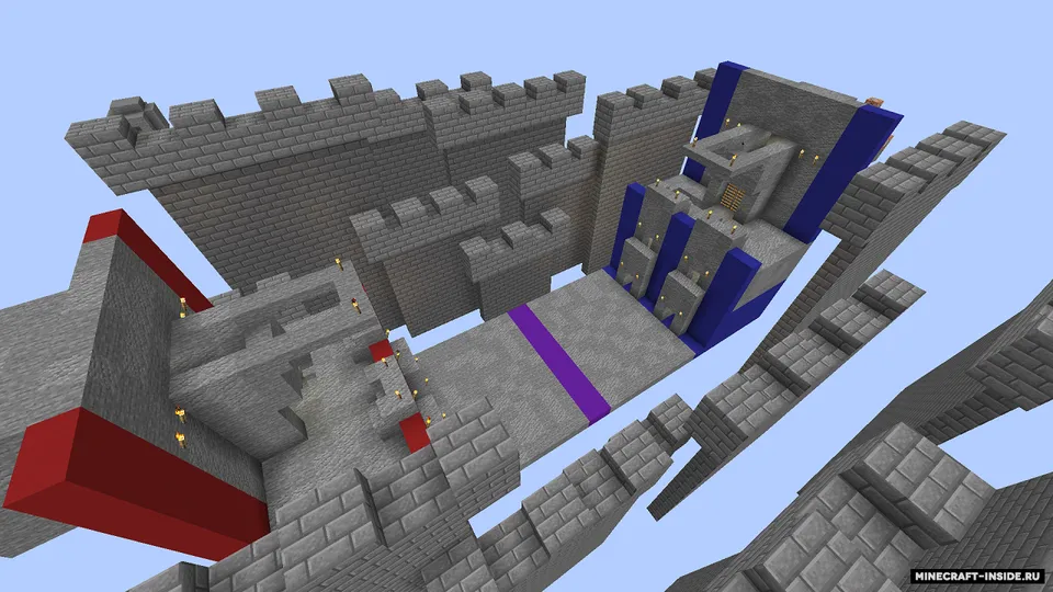 Ikki jamoa — Minecraft xarita, rasm 3