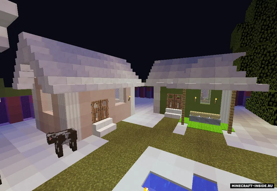 ELEvator 8: Osmon qishlog'i — Minecraft xarita, rasm 6