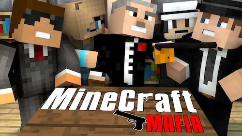 Mafiya o'yini — Minecraft xarita, rasm 1