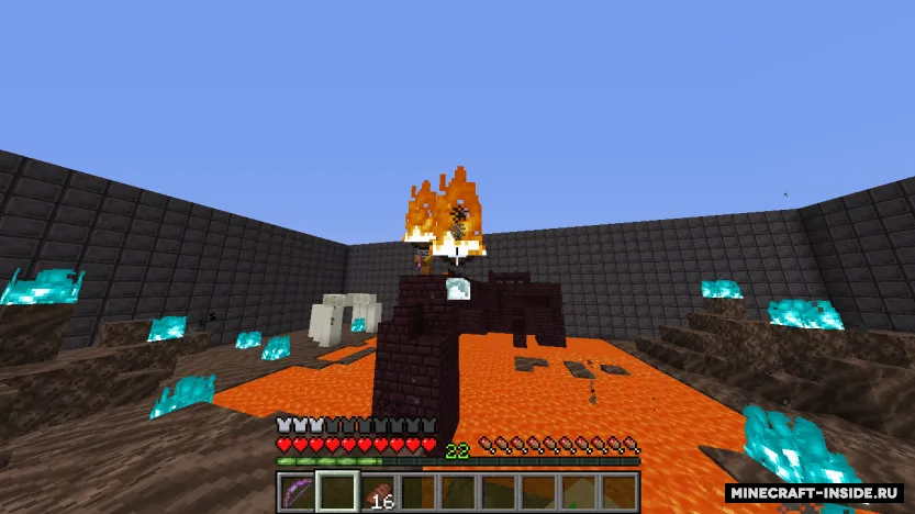 Nether PvP — Minecraft xarita, rasm 6