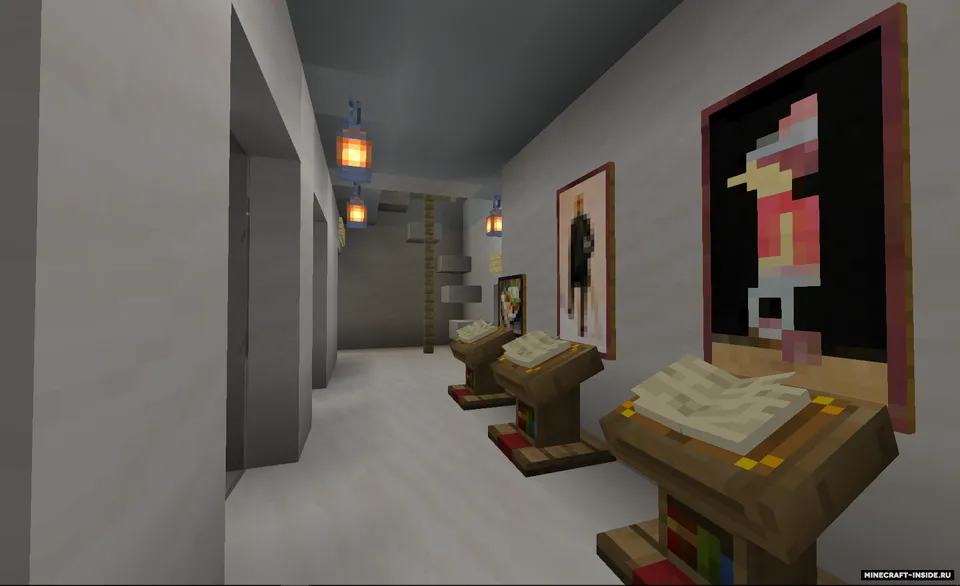 Mehmonxonada yashirinmachoq — Minecraft xarita, rasm 4