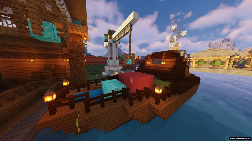 SANK tomonidan mexanik uy — Minecraft xarita, rasm 2