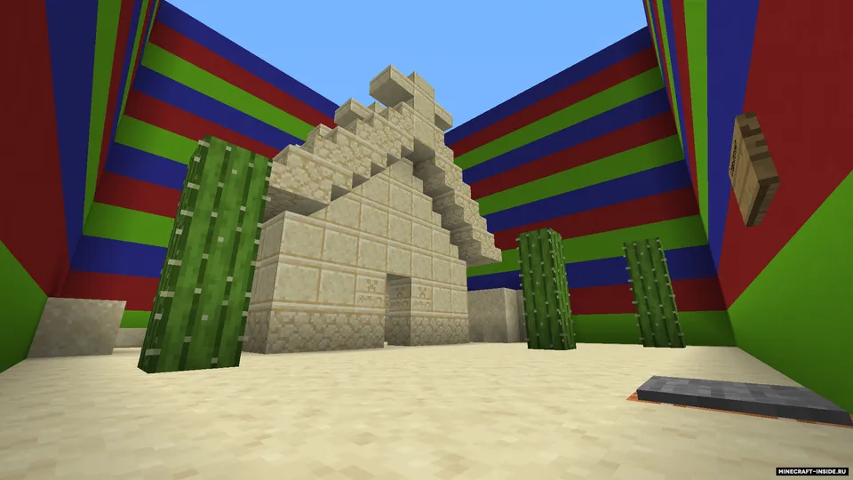 Dima tomonidan yetti sinov — Minecraft xarita, rasm 2